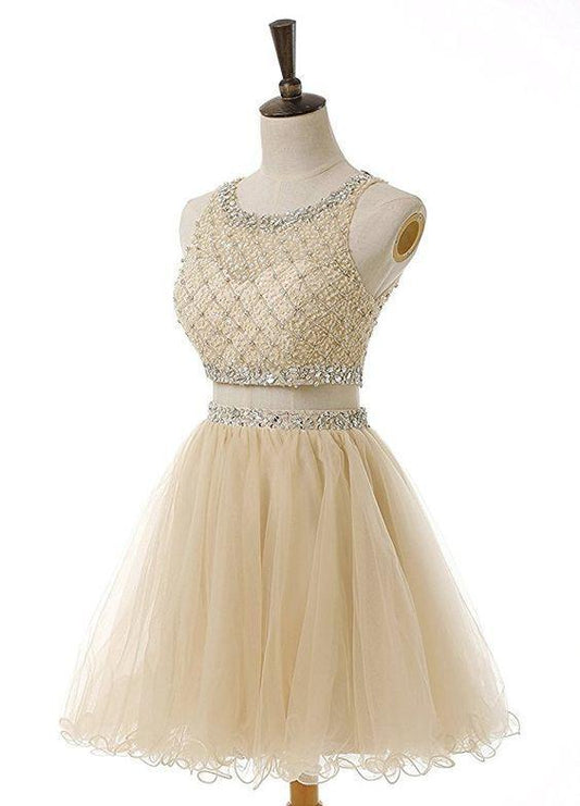 2 Piece Sparkle Sweet Homecoming Dresses Marin 16 Dress